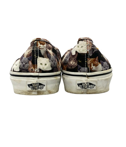 VANS ローカットスニーカー × ASPCA 猫柄 メンズ SIZE US 8.5 (26.5cm) ヴァンズ