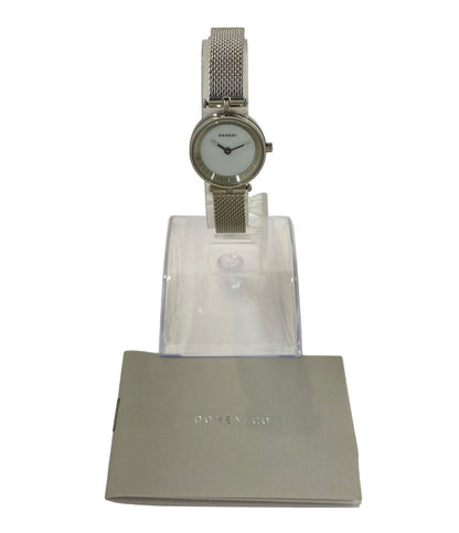 ドメニ 腕時計 クオーツ ホワイト 316L レディース DOMENI