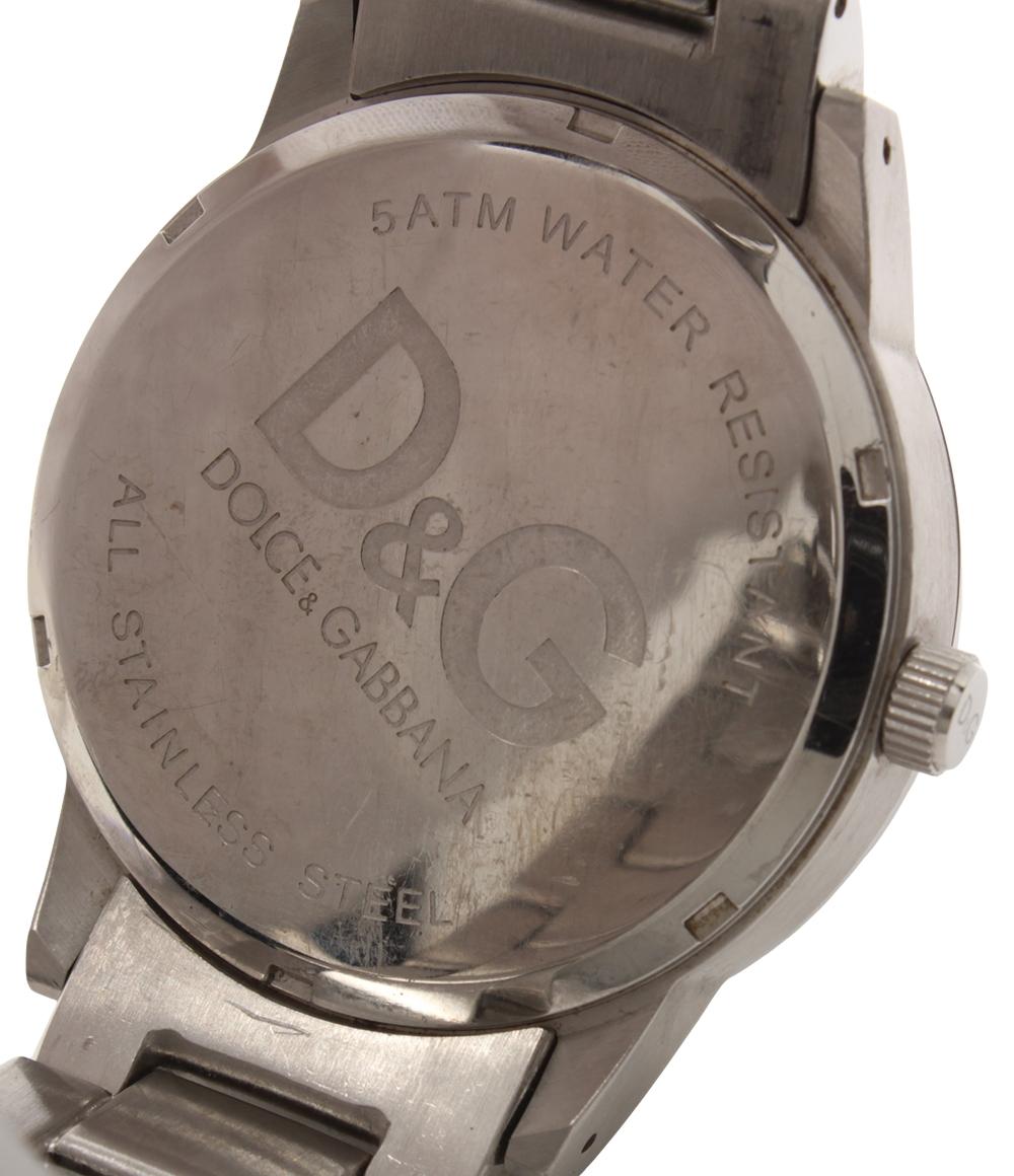 ディーアンドジー 腕時計 クオーツ ブラック DW0624 メンズ D&G