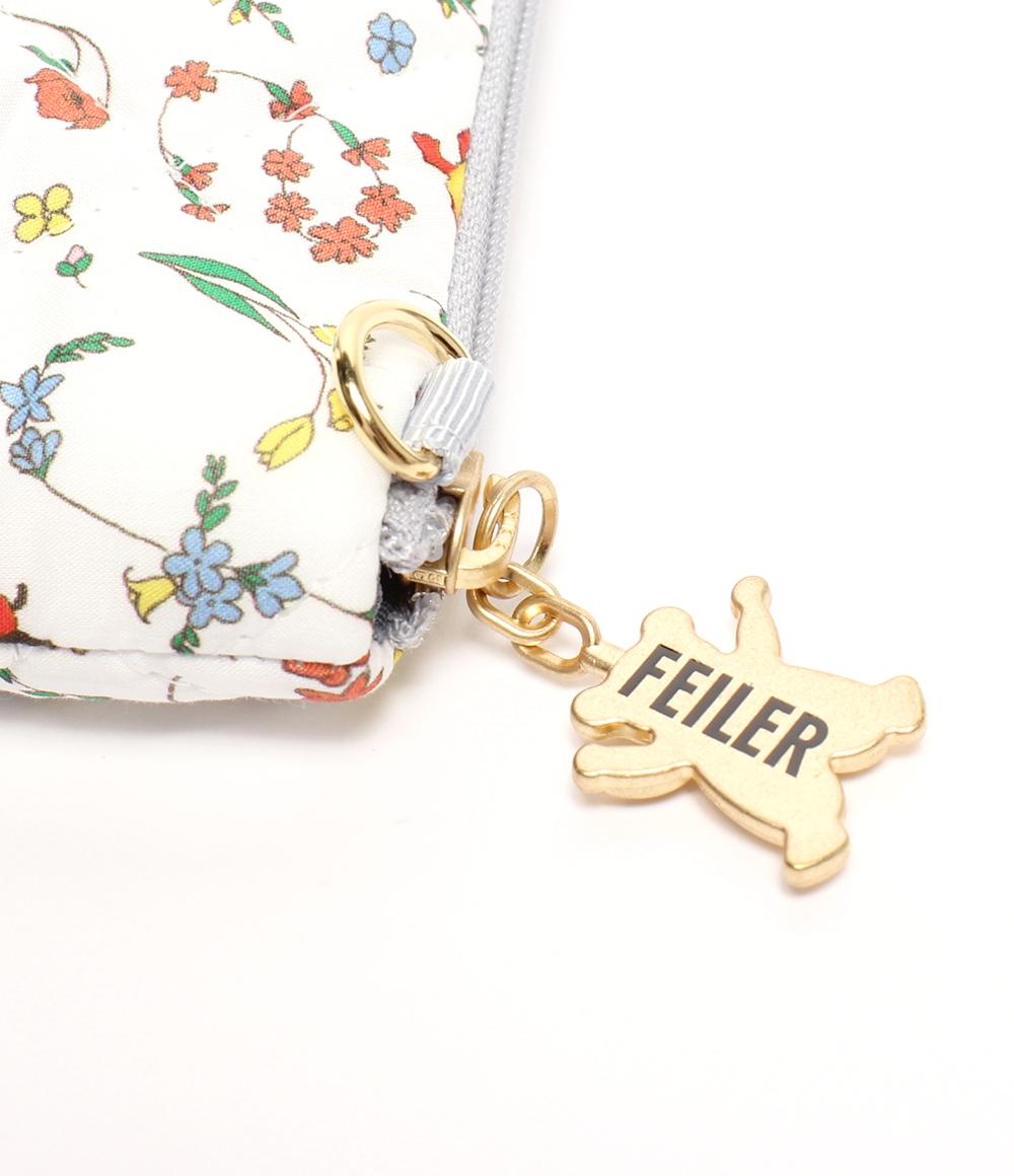美品 フェイラー ポーチ リバティ コラボ ハイジ フェイラー ガーデン レディース FEILER