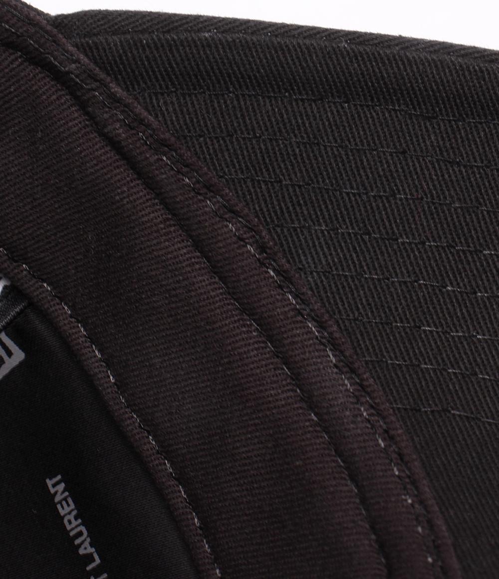 美品 SAINT LAURENT NEW ERA キャップ アジャスター YCL361000 メンズ レディース SIZE 56-62 サンローラン ニューエラ