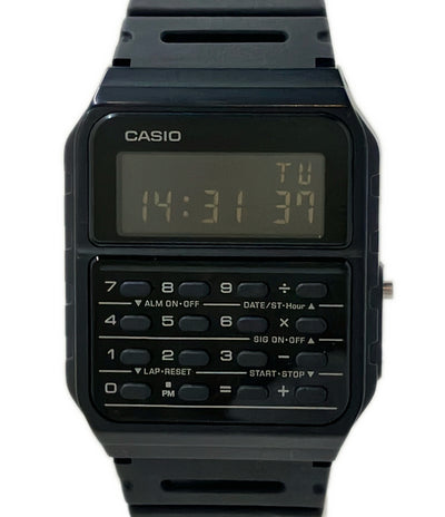 美品 CASIOか 腕時計 データバンク クオーツ CA-53W レディース メンズ カシオ