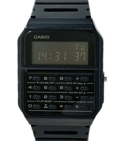 美品 CASIOか 腕時計 データバンク クオーツ CA-53W レディース メンズ カシオ