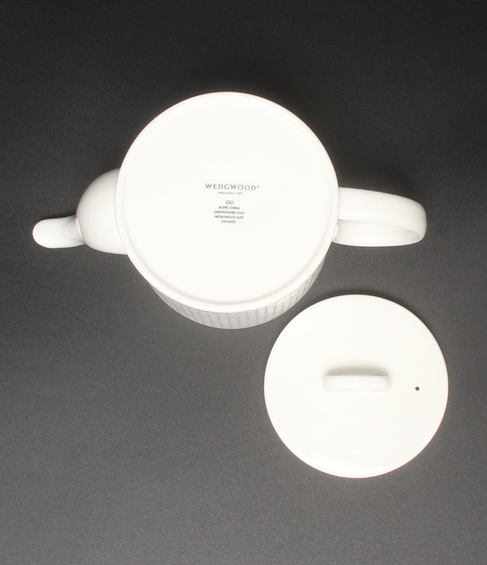 美品 WEDGWOOD ティーポット ジオ GIO ウェッジウッド