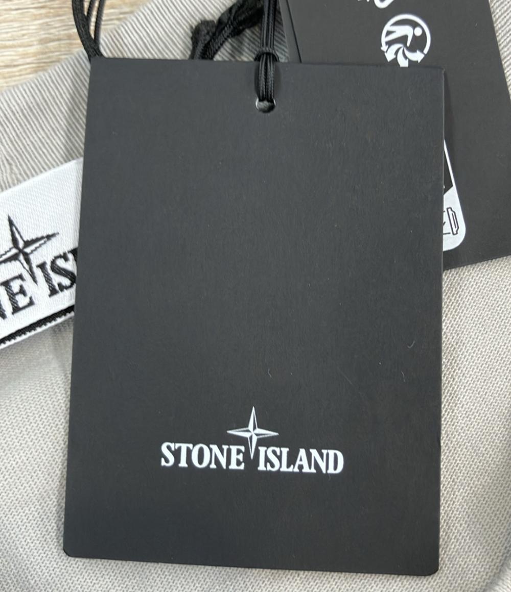 美品 STONE ISLAND 長袖Tシャツ STONE ISLAND ガーメントダイ  24aw タグ付き 811563750 メンズ SIZE M ストーンアイランド