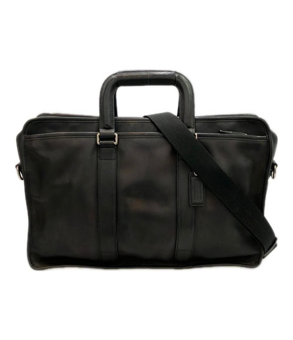 COACH 2WAY ブリーフケース ビジネスバッグ ショルダーバッグ 斜め掛け F70662 メンズ コーチ