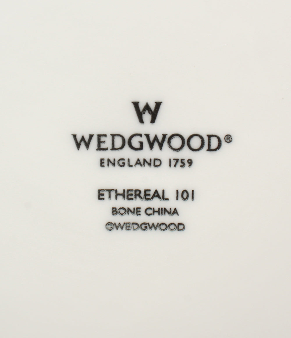美品 WEDGWOOD スクエアボウル パスタプレート 皿 23cm エスリアル ETHEREAL ウエッジウッド
