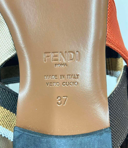 美品 フェンディ フラットサンダル レディース SIZE 37 (L) FENDI
