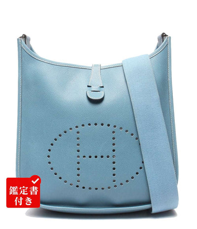 HERMES ショルダーバッグ 肩掛け □J刻印 シルバー金具 エブリンPM レディース メンズ エルメス