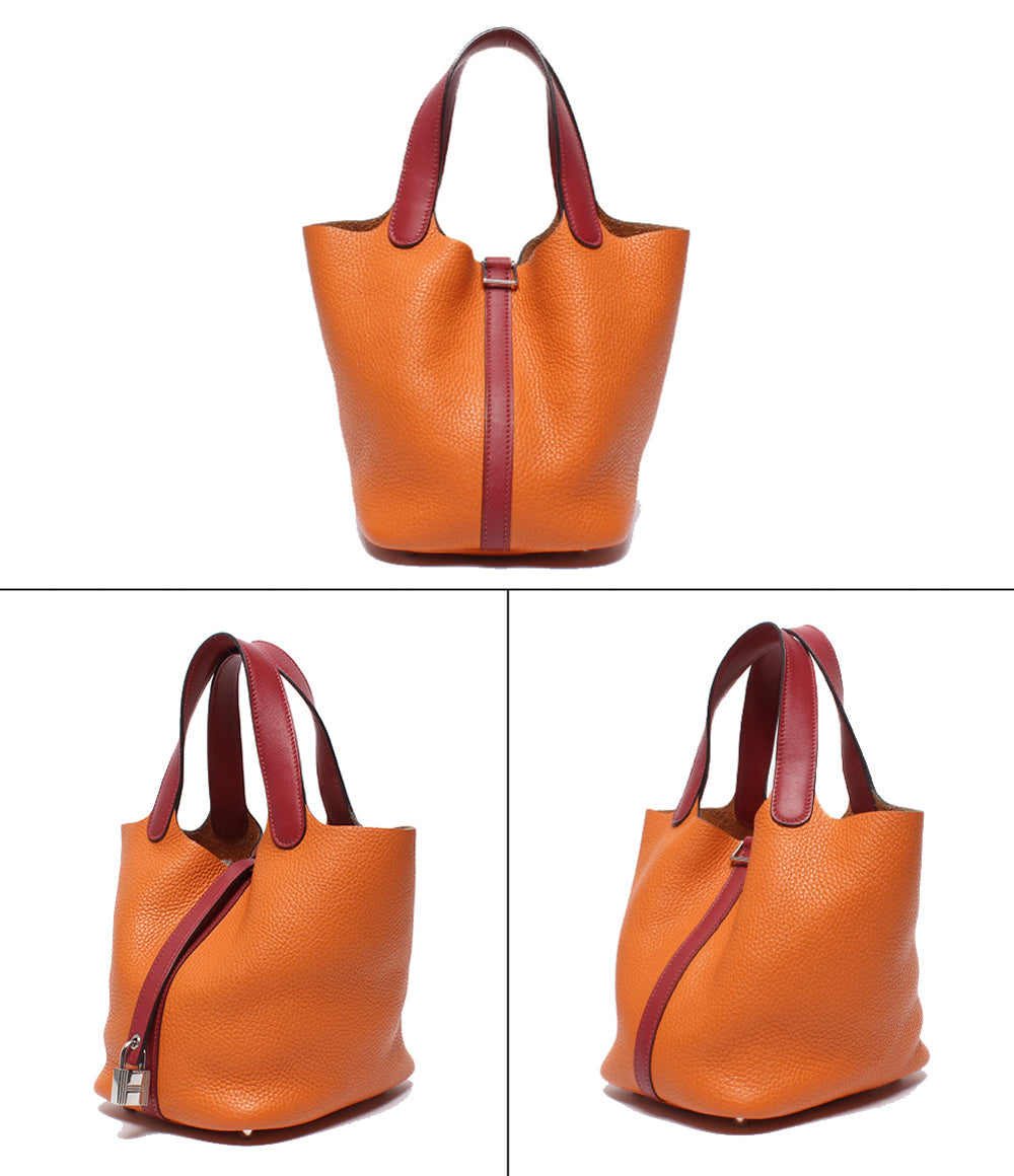 HERMES ハンドバッグ X刻印 シルバー金具 ピコタンロック18 PMタッチ HERMES ハンドバッグ X刻印 シルバー金具 ピコタンロック18 PMタッチ