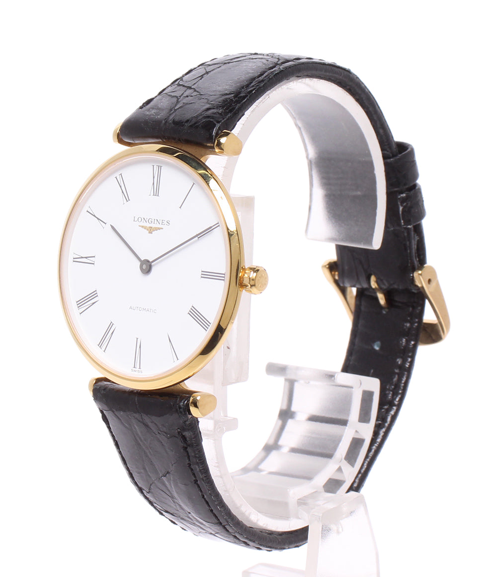 LONGINES 腕時計 ラ グラン クラシック 自動巻き ホワイト L4.708.2 メンズ ロンジン