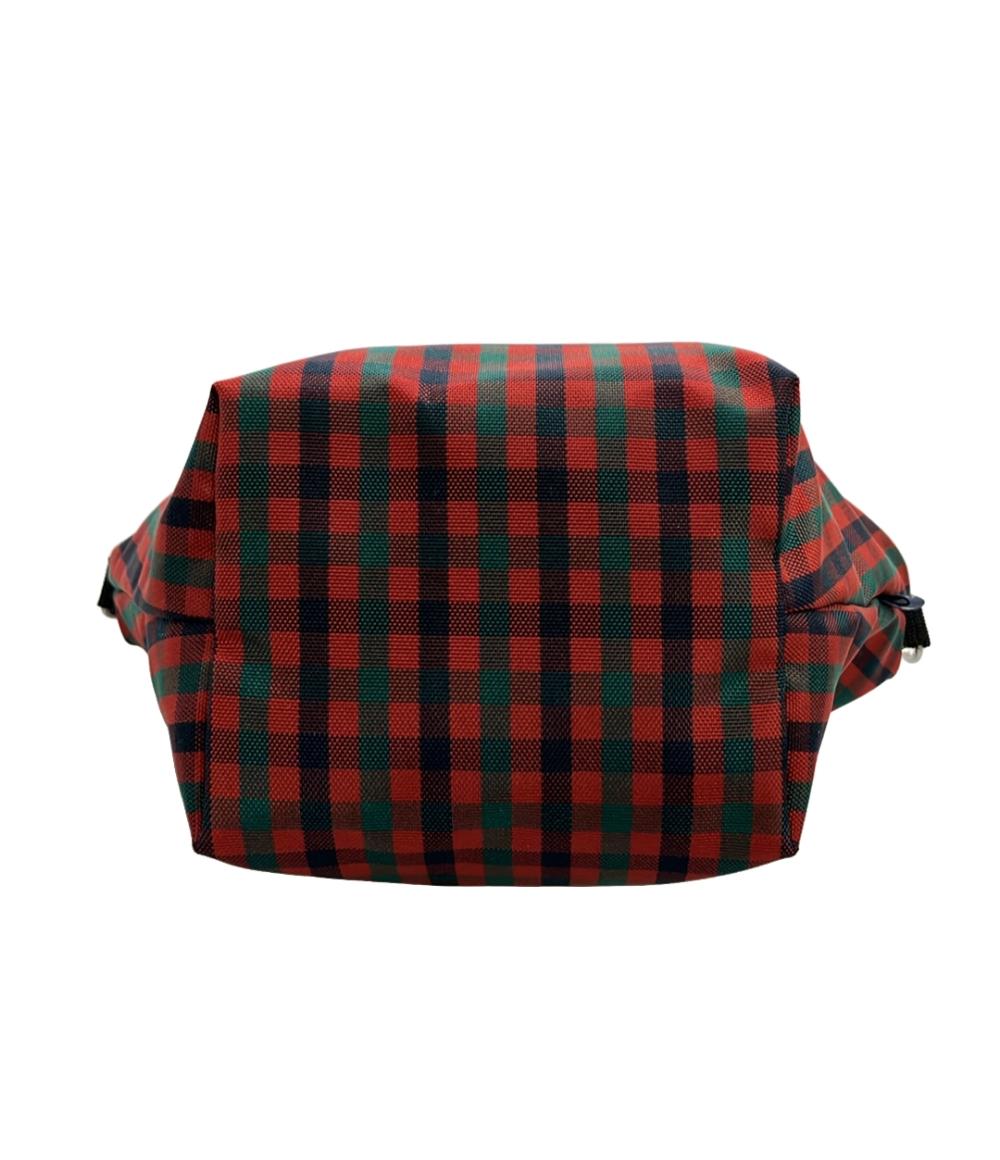 美品 Familiar ショルダーバッグ ポシェット 斜め掛け ナイロン レディース ファミリア