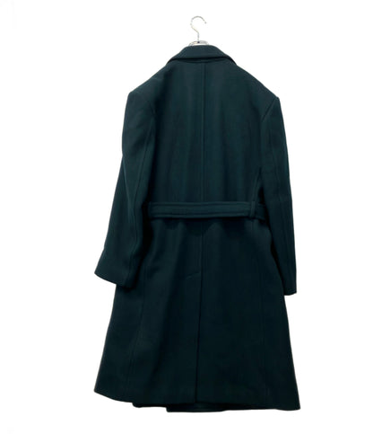 LOUIS VUITTON チェスターコート ダークグリーン  ダブルブレスト ベルト付き RM142M H6C21WUFW メンズ SIZE 56 (XXXL) ルイ・ヴィトン