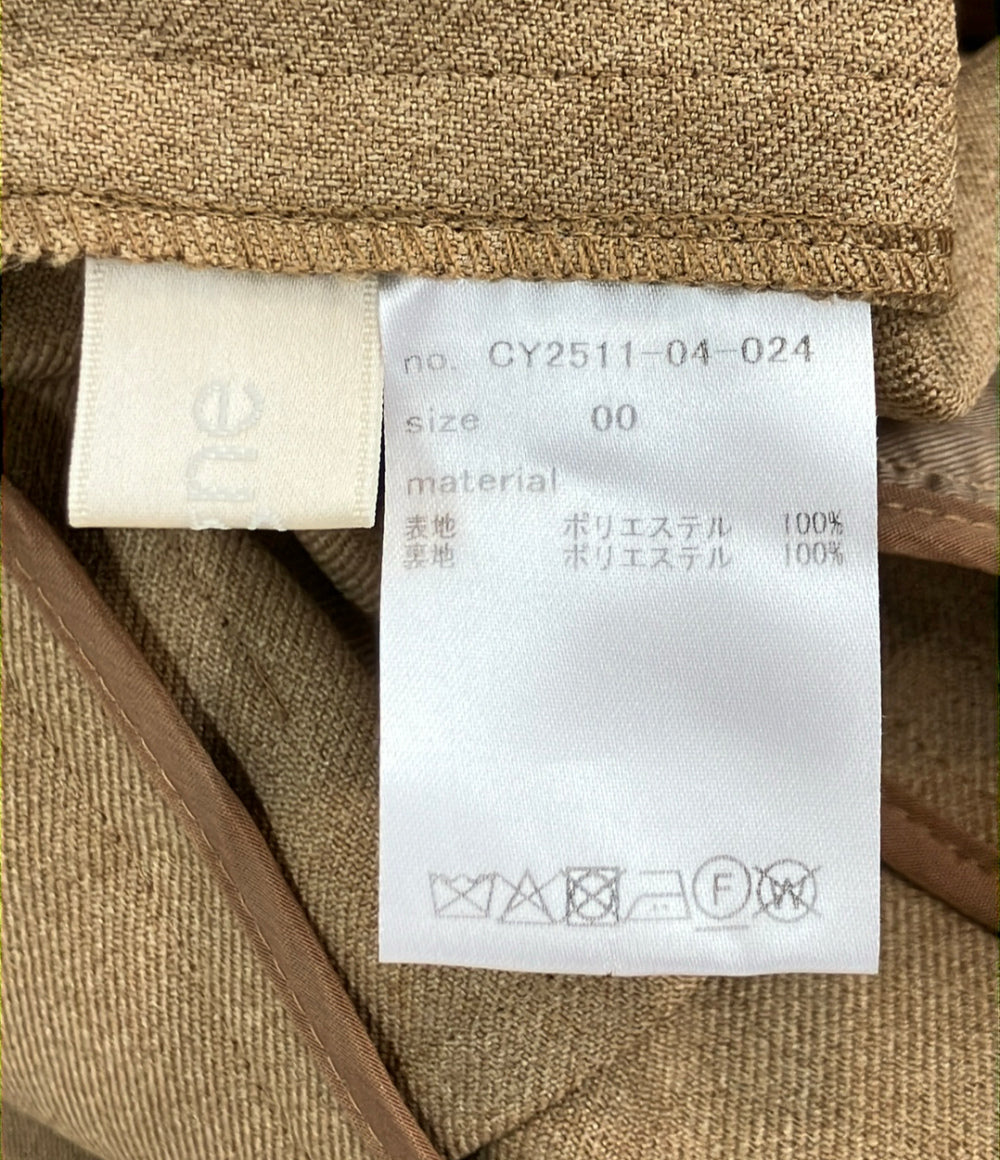 Cygne ハイウエスト タック ワイドパンツ レディース SIZE 00 (XS) シーニュ