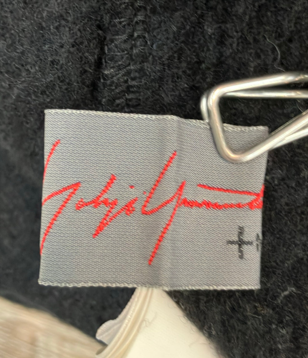 Yohji Yamamoto +NOIR ジャケット 長袖 ハイネック 変形 裾カット NR-T14-176 レディース SIZE 2 (M) ヨウジヤマモト プリュス ノアール
