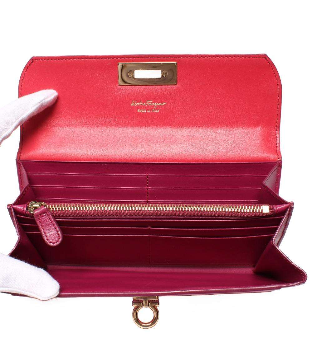 サルヴァトーレフェラガモ 長財布 ガンチーニ レディース Salvatore Ferragamo