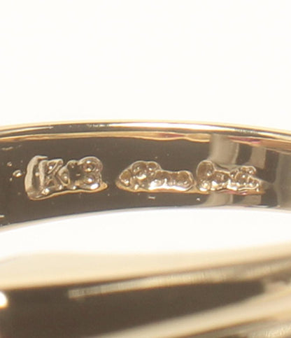 美品 ピエールカルダン リング 指輪 K18 ルビー リボン レディース Pierre Cardin