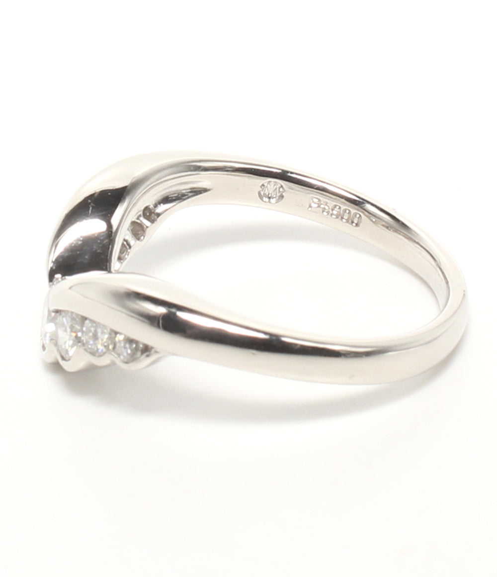 美品 MONNICKENDAM リング 指輪 Pt900 ダイヤ 0.58ct レディース SIZE 13号 モニッケンダム