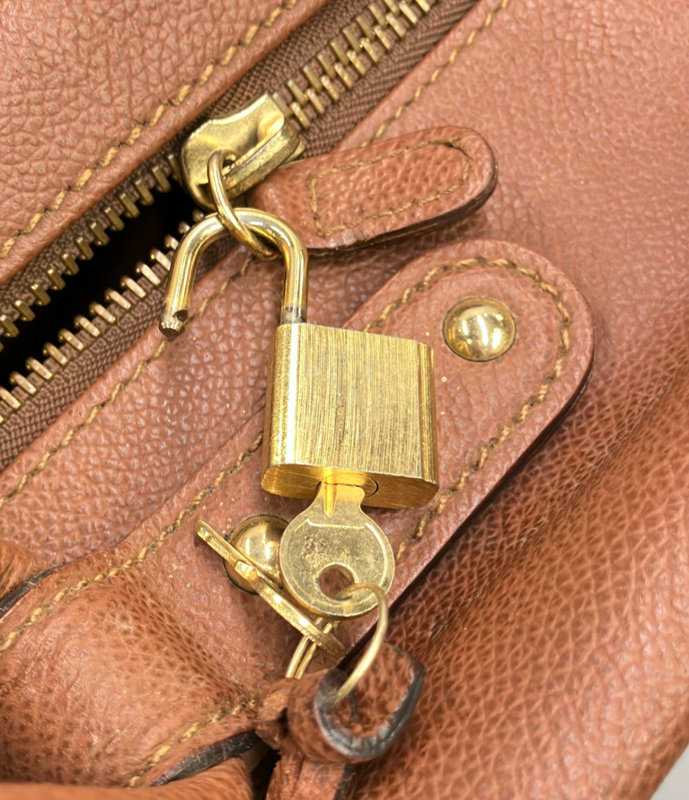 【Salvatore Ferragamo】 ショルダー付 本革ブリーフケース Salvatore Ferragamo (サルヴァトーレフェラガモ) メンズ ブリーフ