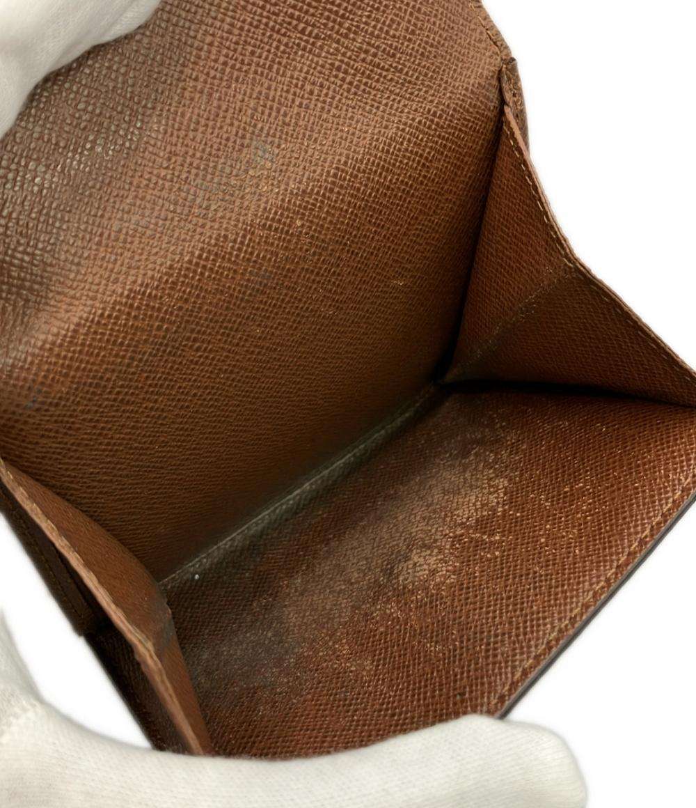 訳あり LOUIS VUITTON Wホック財布 モノグラム ポルトモネ ビエ カルトクレディ M61652 レディース メンズ ルイ・ヴィトン