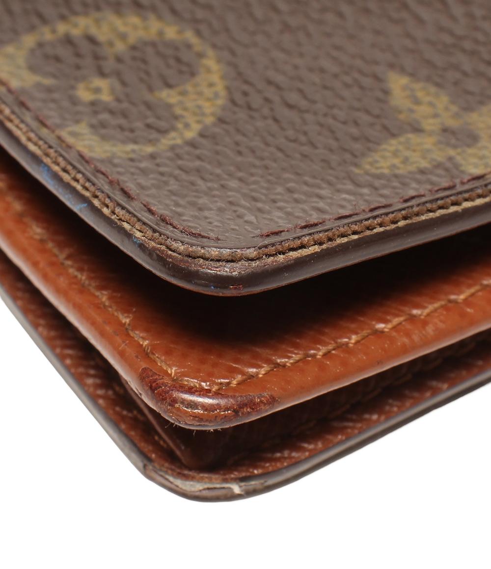 ルイ・ヴィトン 長財布 ポルト カルト クレディ 円 モノグラム M60825 メンズ LOUIS VUITTON