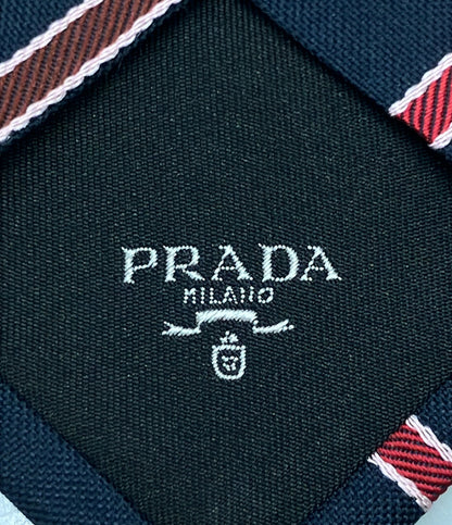 PRADA ネクタイ レジメンタル柄 メンズ プラダ