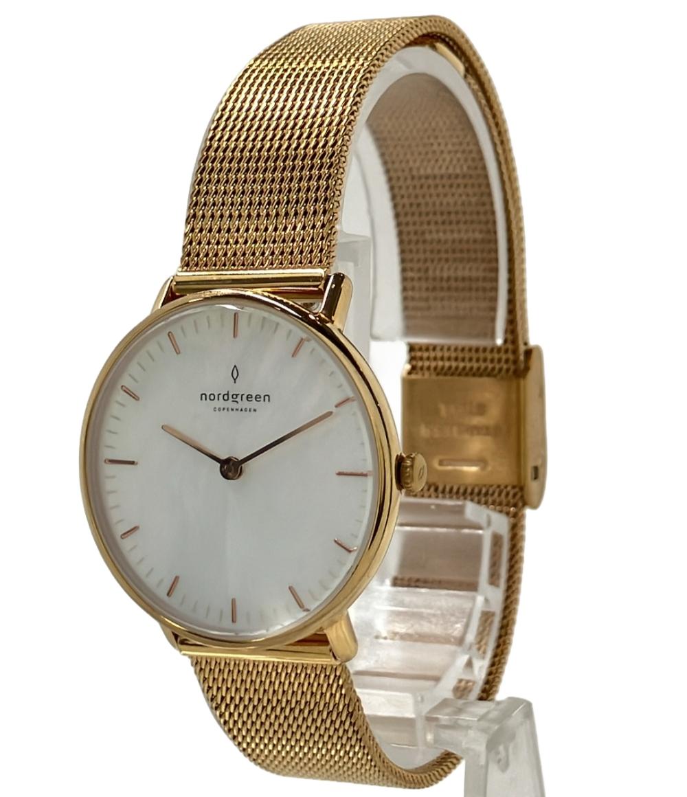 ノードグリーン 腕時計 クオーツ シェル レディース nordgreen