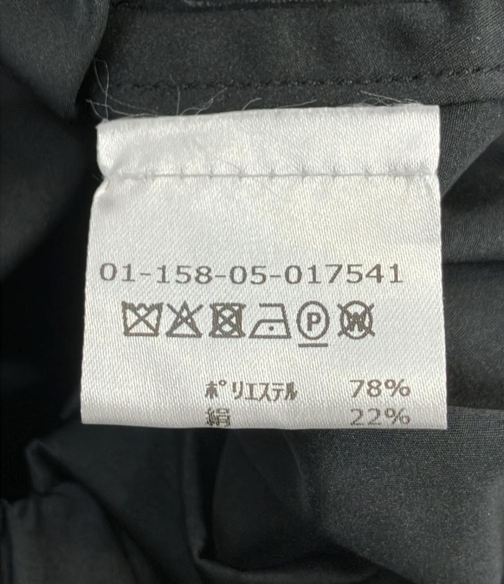 美品 DRIES VAN NOTEN ノーカラーリボンバルーンジャケット レディース ドリスヴァンノッテン