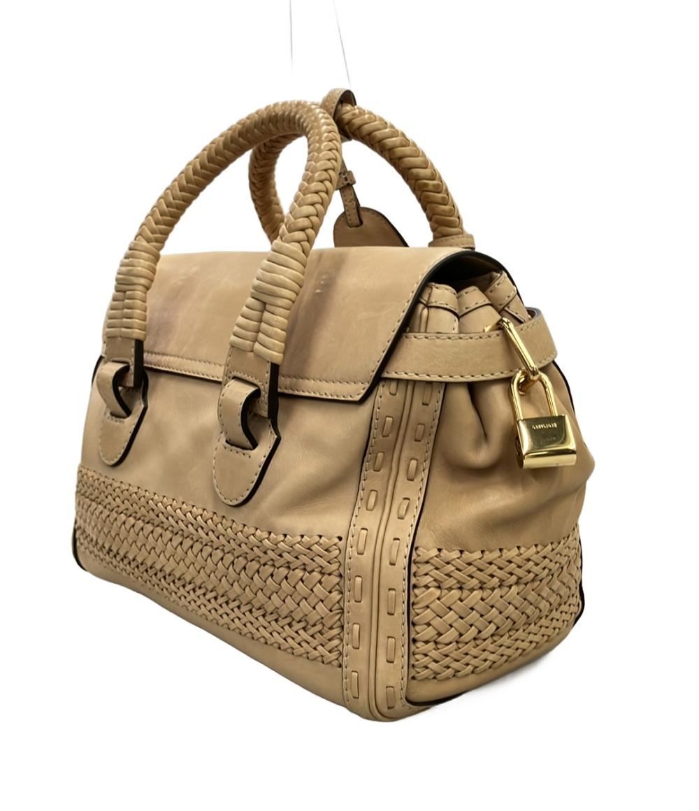 GUCCI ハンドバッグ ウーブンウェブ レザー 263945 486628 レディース グッチ