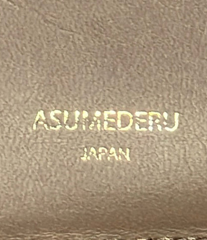 ASUMEDERU ラウンドファスナー二つ折り財布 メンズ アスメデル