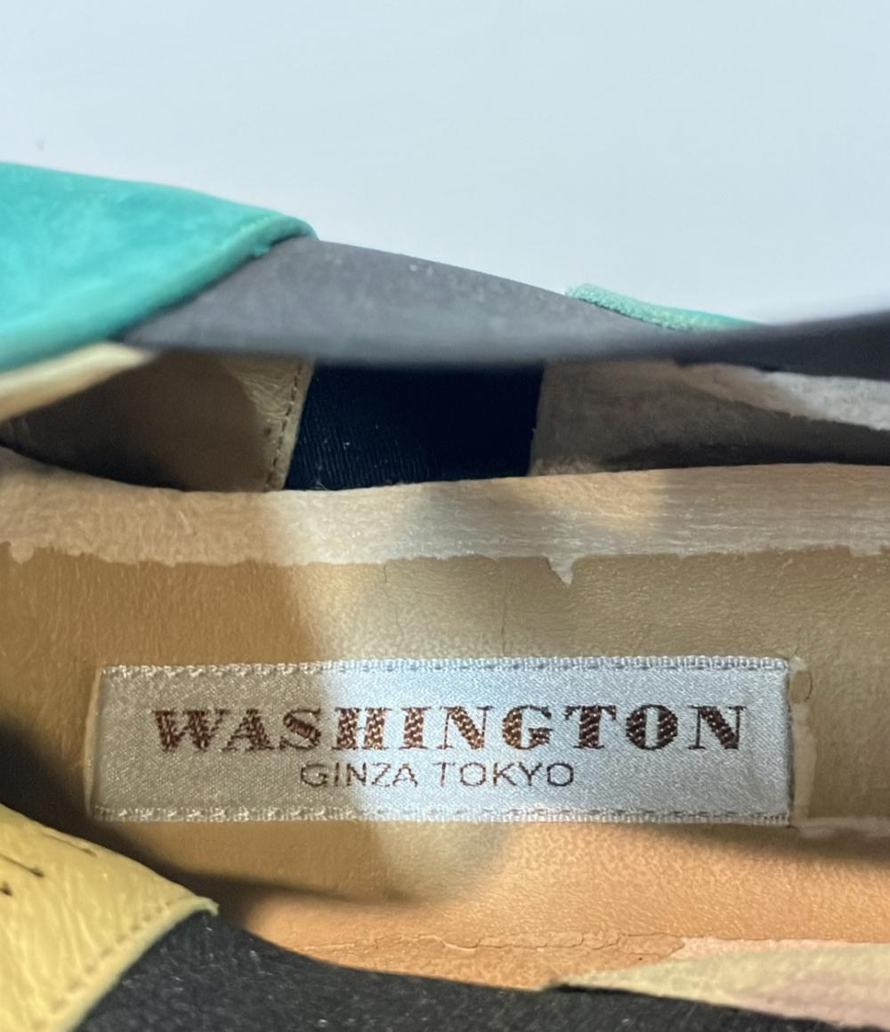 訳あり ワシントン ショートブーツ サイドゴア レディース SIZE 24 (L) WASHINGTON
