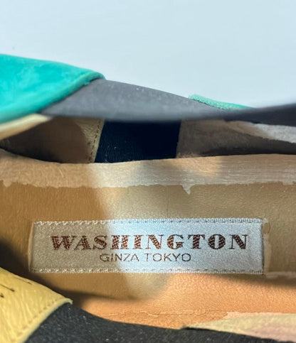 訳あり ワシントン ショートブーツ サイドゴア レディース SIZE 24 (L) WASHINGTON