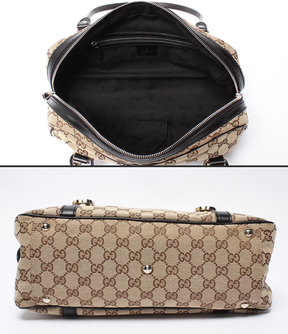 GUCCI ハンドバッグ ショルダーバッグ ミニボストンバッグ 肩掛け GGツインズ GGキャンバス 232958 レディース グッチ