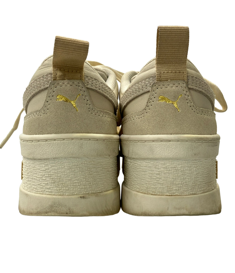 PUMA ローカット厚底スニーカー メイズ ウェッジ パステル 388566-05 レディース SIZE 24.0 プーマ