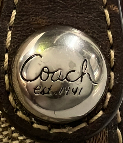 COACH コインケース キーリング付き シグネチャー レディース コーチ