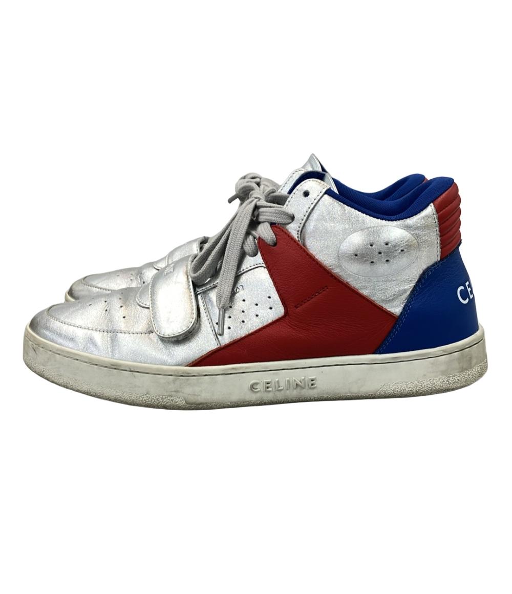 CELINE ミドルカットスニーカー MU 1200 メンズ SIZE 41 (27cm) セリーヌ