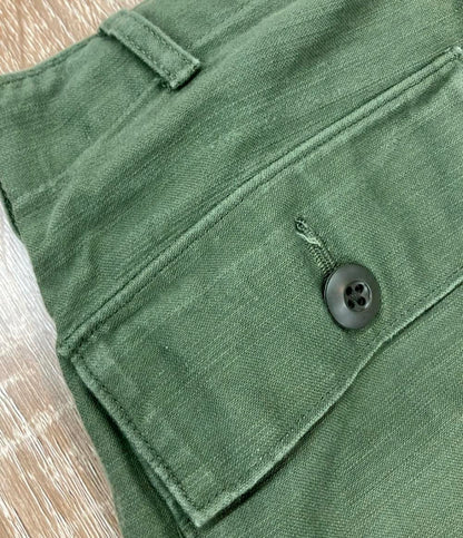 CIOTA コットンパンツ BAKER PANTS カーキ スビンコットンムラ糸バックサテンベイカーパンツ PTLM-129 メンズ SIZE 2 (M) シオタ
