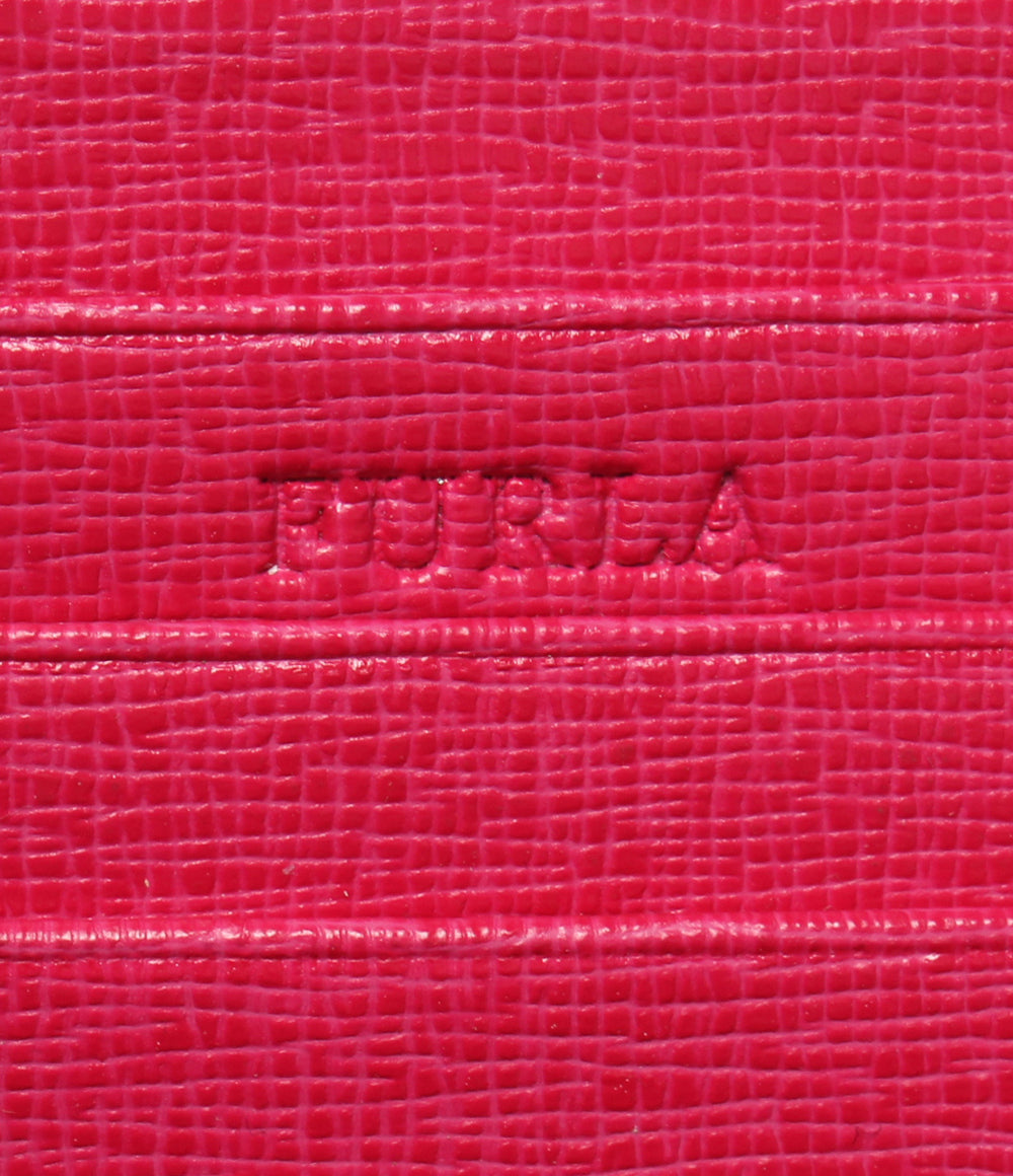 美品 FURLA L字ファスナー長財布 レディース フルラ