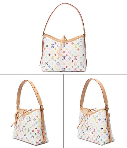 美品 LOUIS VUITTON ショルダーバッグ ハンドバッグ 肩掛け LV×TM キャリーオール NM PM モノグラムマルチカラー M13661 レディース ルイ・ヴィトン