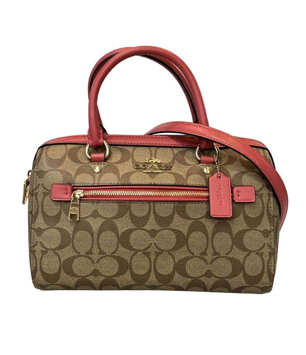 COACH 2WAY ハンドバッグ ショルダーバッグ 斜め掛け シグネチャー 83607 レディース コーチ
