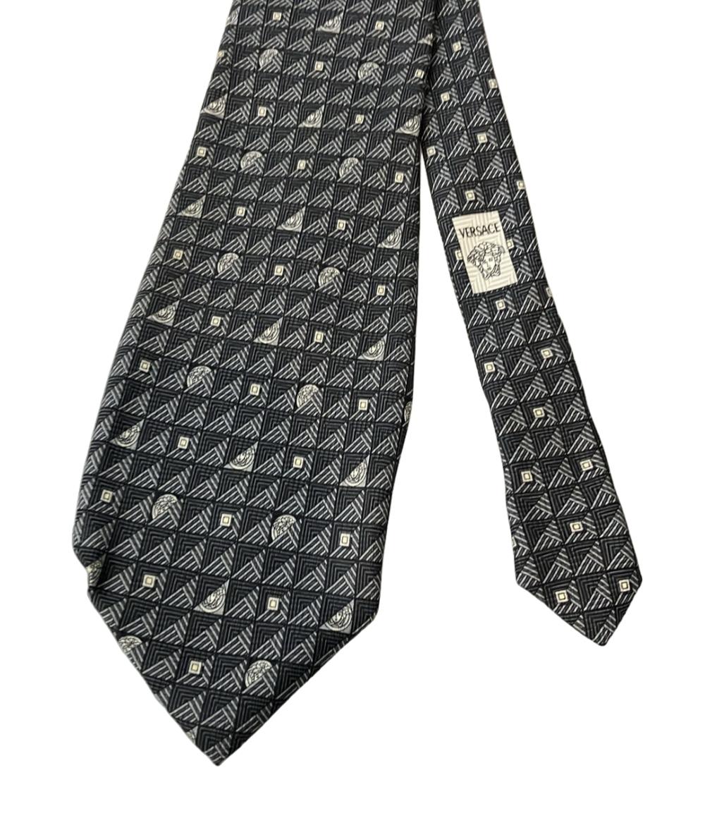 ヴェルサーチ ネクタイ シルク100% メンズ VERSACE