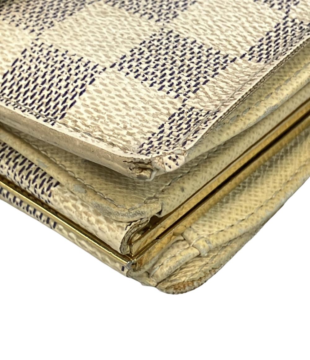 LOUIS VUITTON 二つ折り財布 ポルトフォイユ ヴィエノワ N61676 ダミエアズール レディース メンズ ルイ・ヴィトン