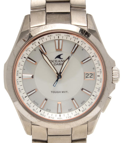 カシオ 腕時計 オシアナス OCEANUS ソーラー OCW-S100-7A2JF メンズ CASIO