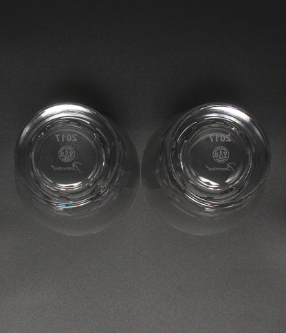 美品 Baccarat イヤータンブラー グラス 2点セット ペア 2017 ルチア バカラ
