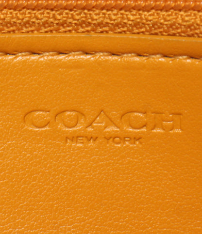 COACH ラウンドファスナー長財布 シグネチャー F54630 レディース コーチ