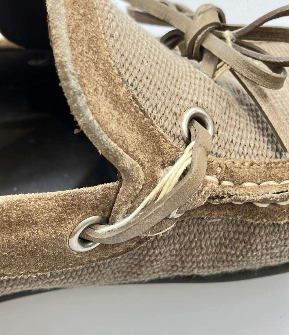 Salvatore Ferragamo デッキシューズ メンズ SIZE 6 1/2 2E (24.5cm