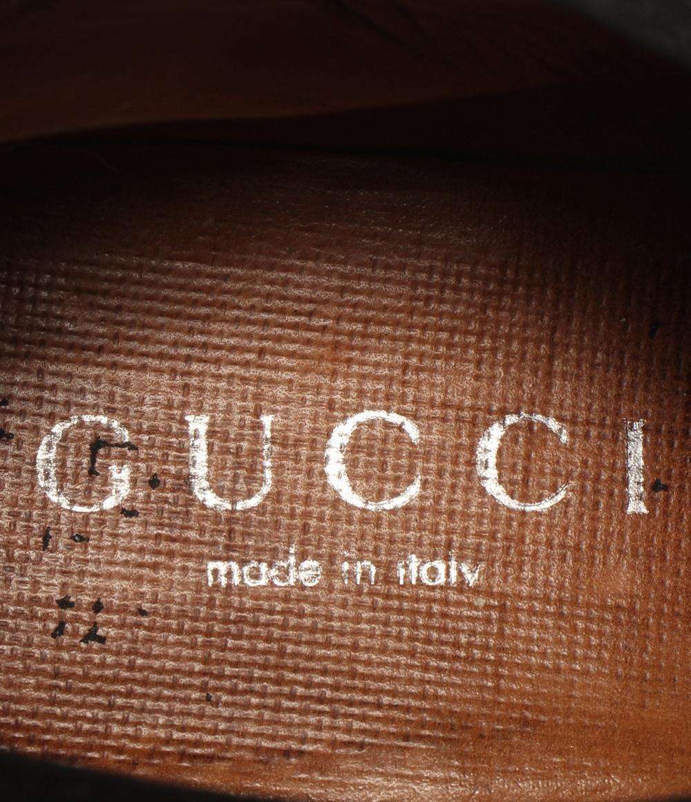 グッチ ローファー ショートブーツ ホースビット 114 0067 メンズ SIZE 40 1/2 (S) GUCCI