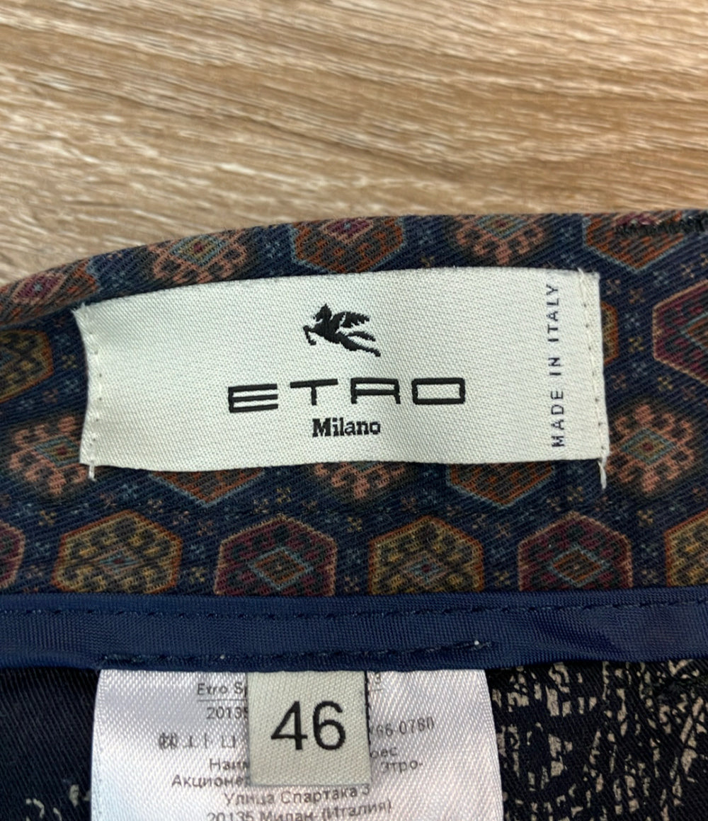 ETRO テーパードパンツ 20AW 総柄 211-1P408-4059 メンズ SIZE 46 (S) エトロ