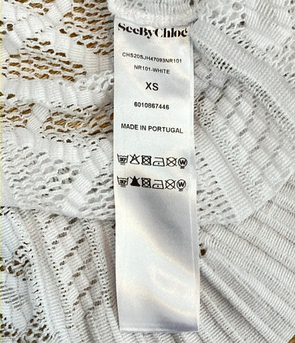 SEE BY CHLOE 半袖 ニット CHS20SJH47093NR101 レディース SIZE XS シーバイクロエ