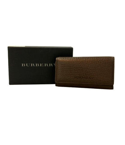 美品 BURBERRY キーケース 5連 メンズ レディース バーバリー